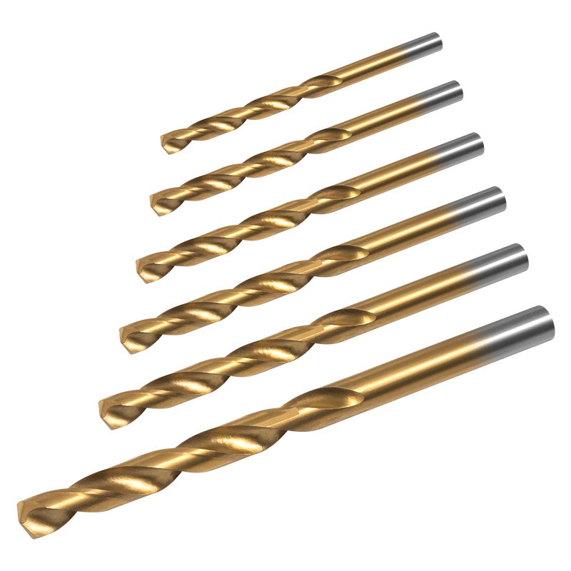Set 6 Burghie Metal Hss 2-8mm Rebel