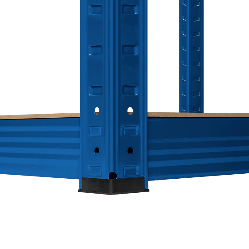 Raft Metalic 5 Polite 750k Albastru Rebel Mdf 180x90x40
