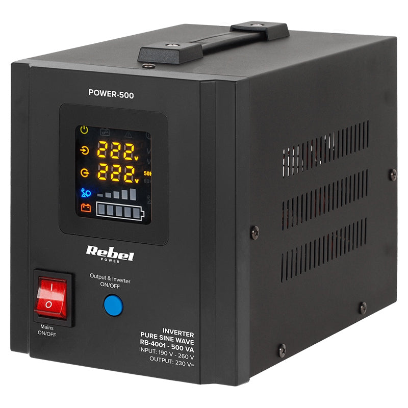 UPS Centrale Termice Sinus Rebel Pur 500va cu baterie reincarcabila