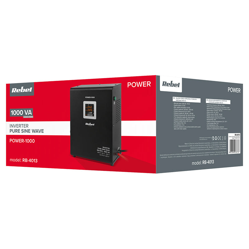 UPS Centrale Termice Sinus Rebel Pur 1000va cu baterie reincarcabila