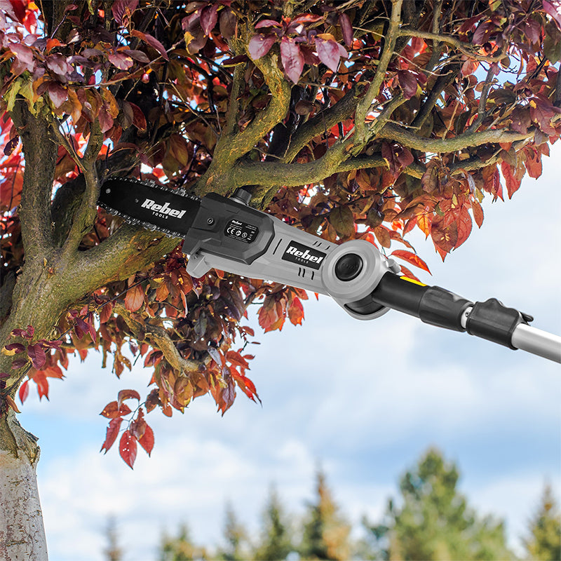 Trimmer Gard Viu Telescopic + Drujba fara Rebel cu baterie reincarcabila