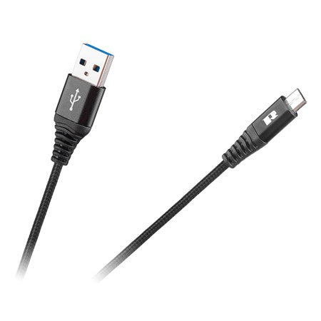 Cablu -micro 0.5 Negru Rebel cu USB