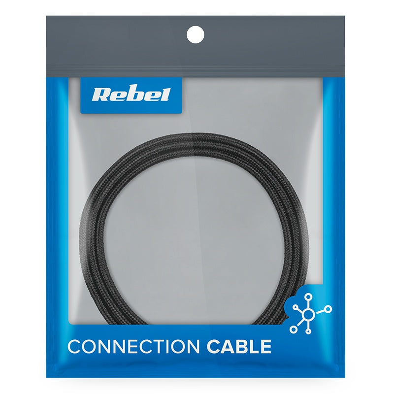 Cablu 3 in 1 Rebel cu USB
