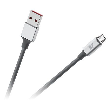 Cablu 3.0 - Micro 100 Cm Negru Rebel cu USB