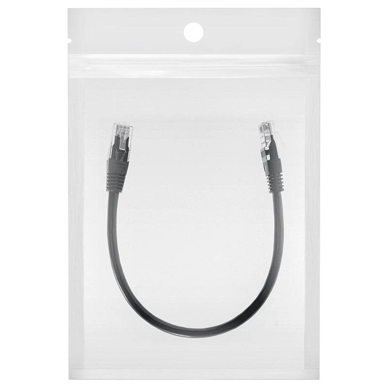 Cablu Patchcord Utp Cat6 0.25m Negru Rebel