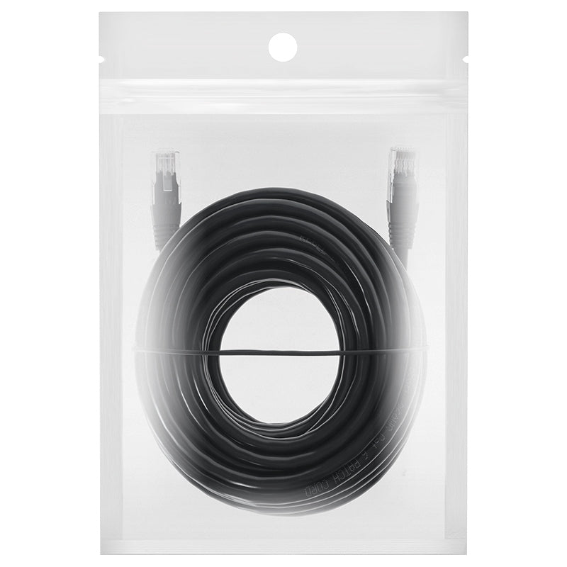 Cablu Patchcord Utp Cat6 7.5m Negru Rebel