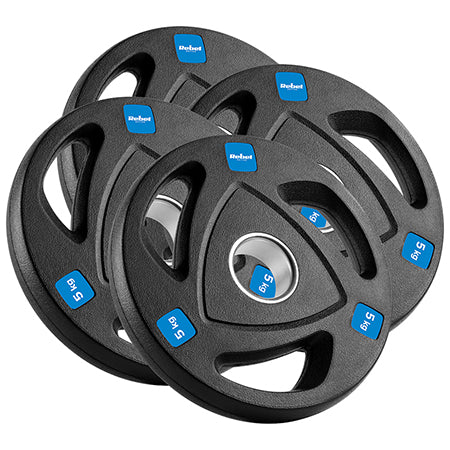 Disc Greutate Fonta Cauciucata Set 4 x Rebel