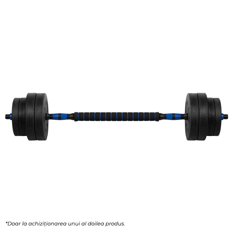Gantere Reglabile cu Conector 20 Kg Active Rebel
