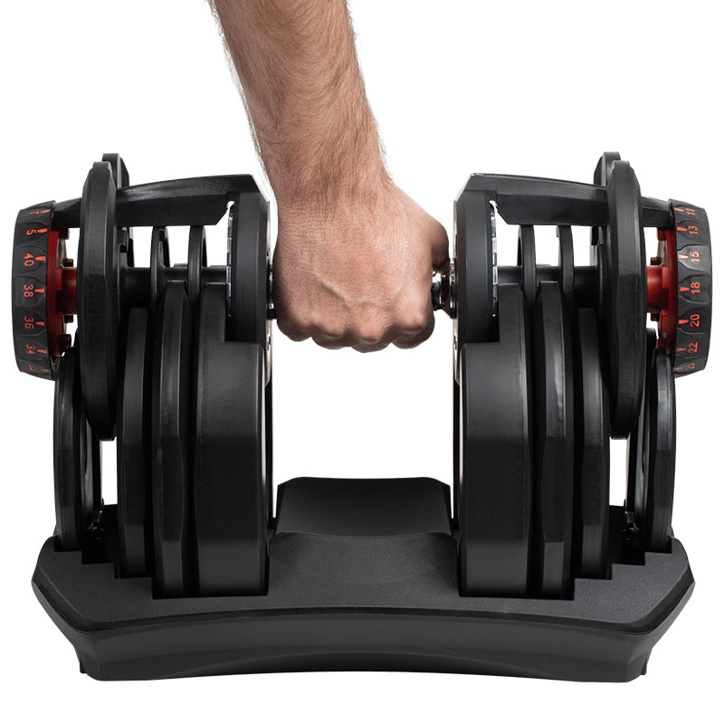 Gantera din Fonta Reglabila Automata 40 Kg Rebel