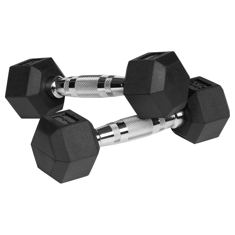 Gantere Dumbbell Hex Fonta Cauciucata 2x2kg Activ Rebel