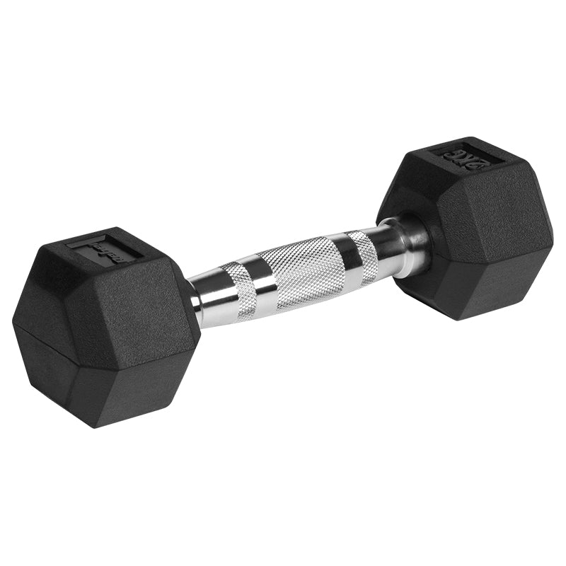 Gantere Dumbbell Hex Fonta Cauciucata 2x2kg Activ Rebel