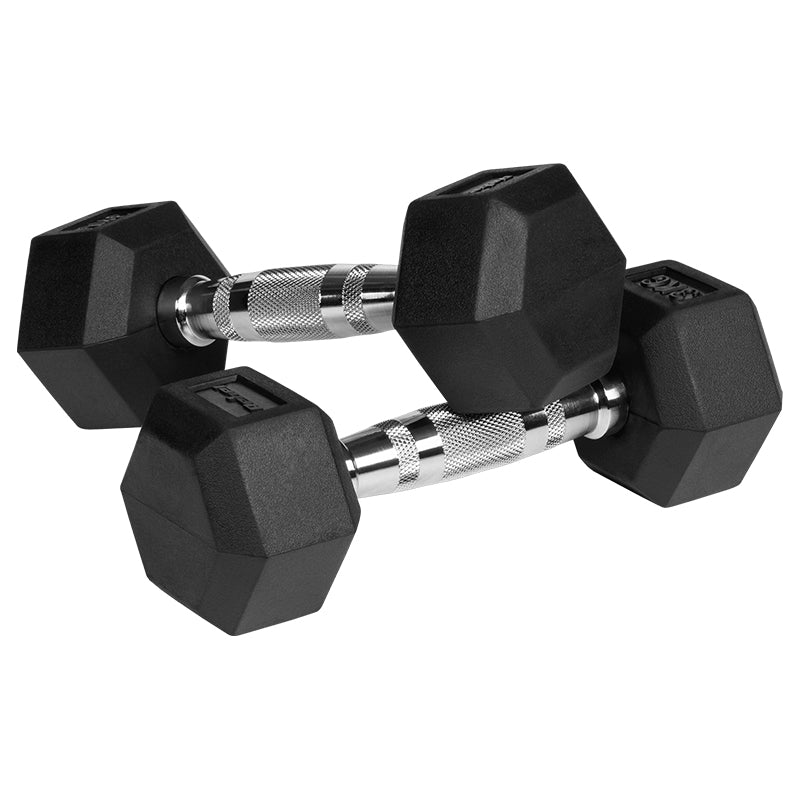 Gantere Dumbbell Hex Fonta Cauciucata 2x3kg Activ Rebel