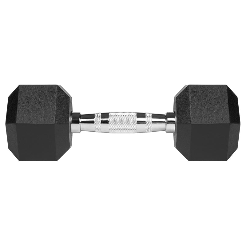 Gantere Dumbbell Hex Fonta Cauciucata 2x5kg Activ Rebel