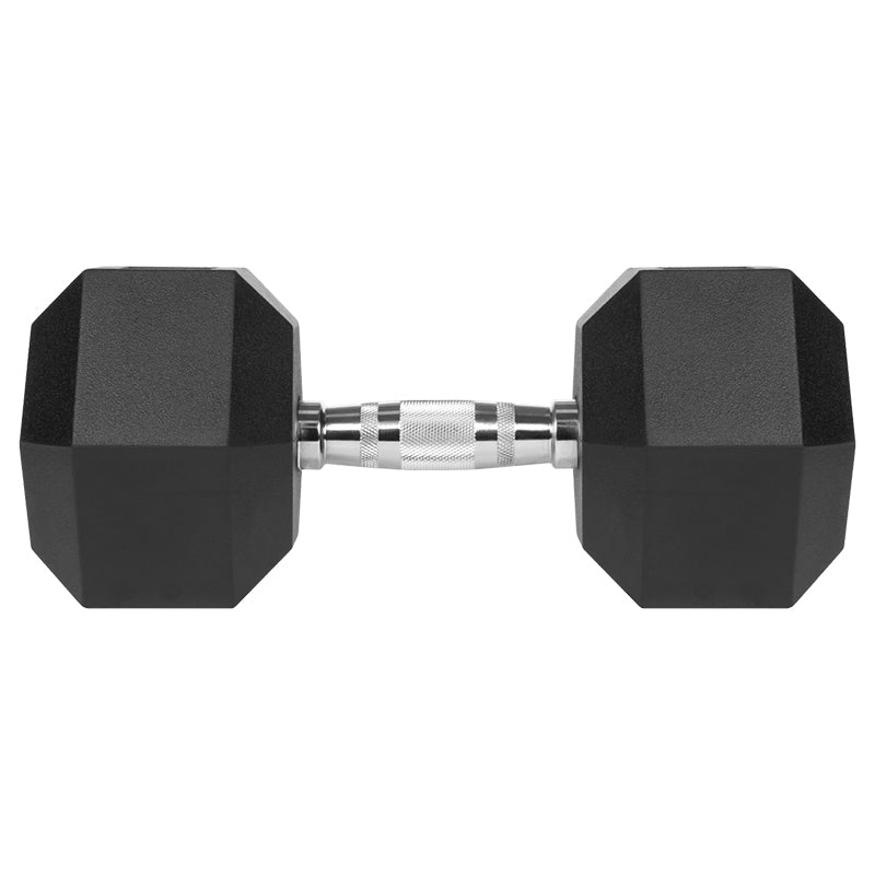 Gantera Dumbbell Hex Fonta Cauciucata 22.5KG Rebel Acti