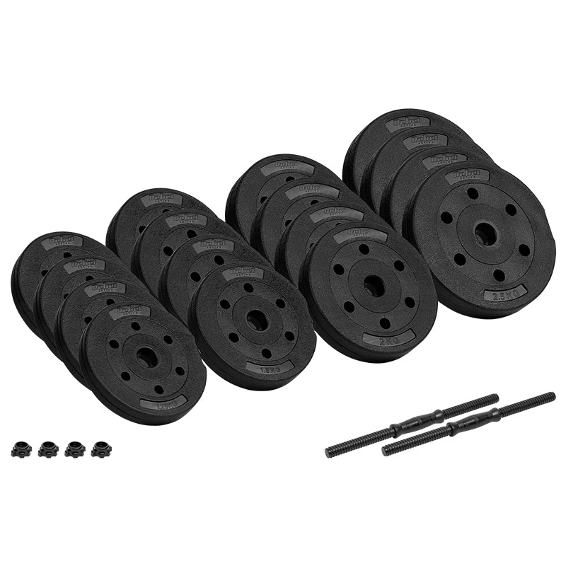 Set 2 Gantere Reglabile 2x15kg Active Rebel