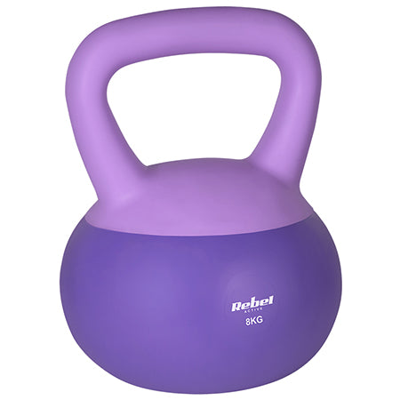 Kettlebell Vinil 8 Kg Active Rebel