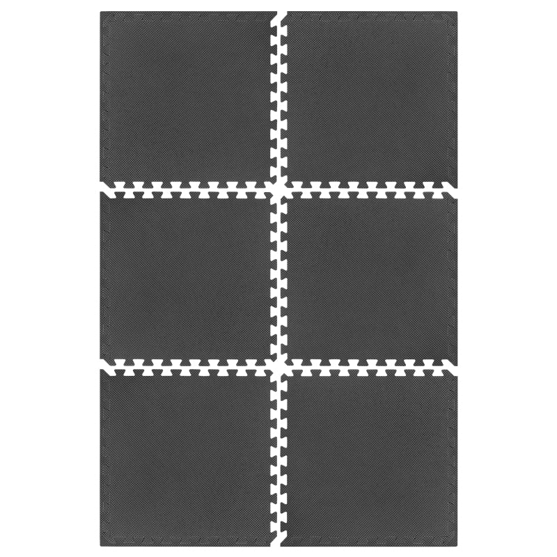Saltea Gimnastica Puzzle 6 Piese 180x120 Cm Rebel