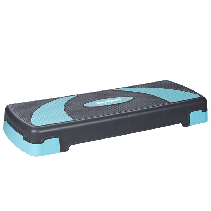 Stepper Aerobic 3 Nivele Gri Albastru Active Rebel