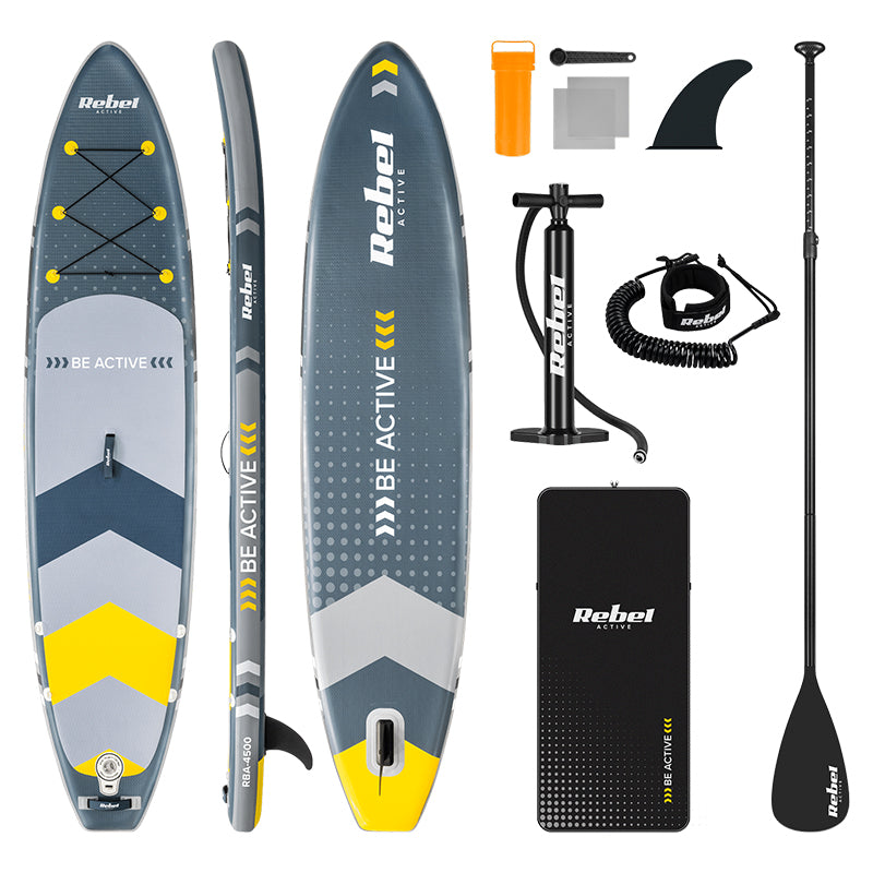 Set Placa Gonflabila Stand Up Paddle 350x80x15