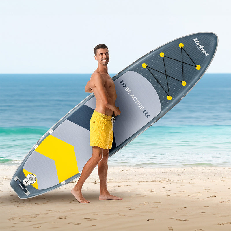 Set Placa Gonflabila Stand Up Paddle 350x80x15