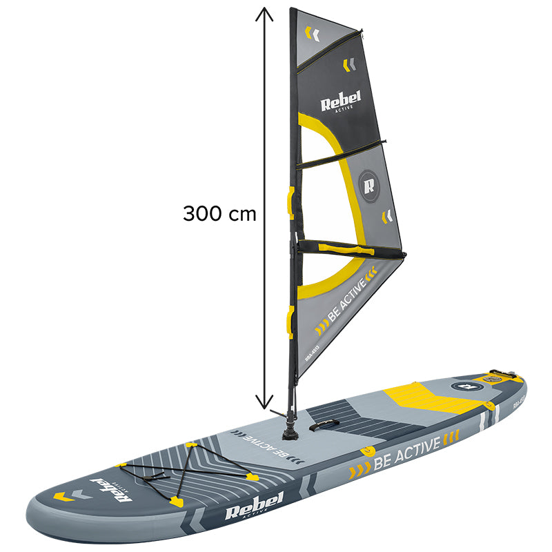 Set Placa Gonflabila Windsurfing Cm Sup 305x76x15