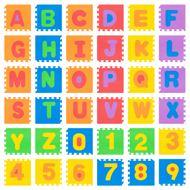 Covoras Educativ Puzzle Alfabet Rebel RBY-2253-36