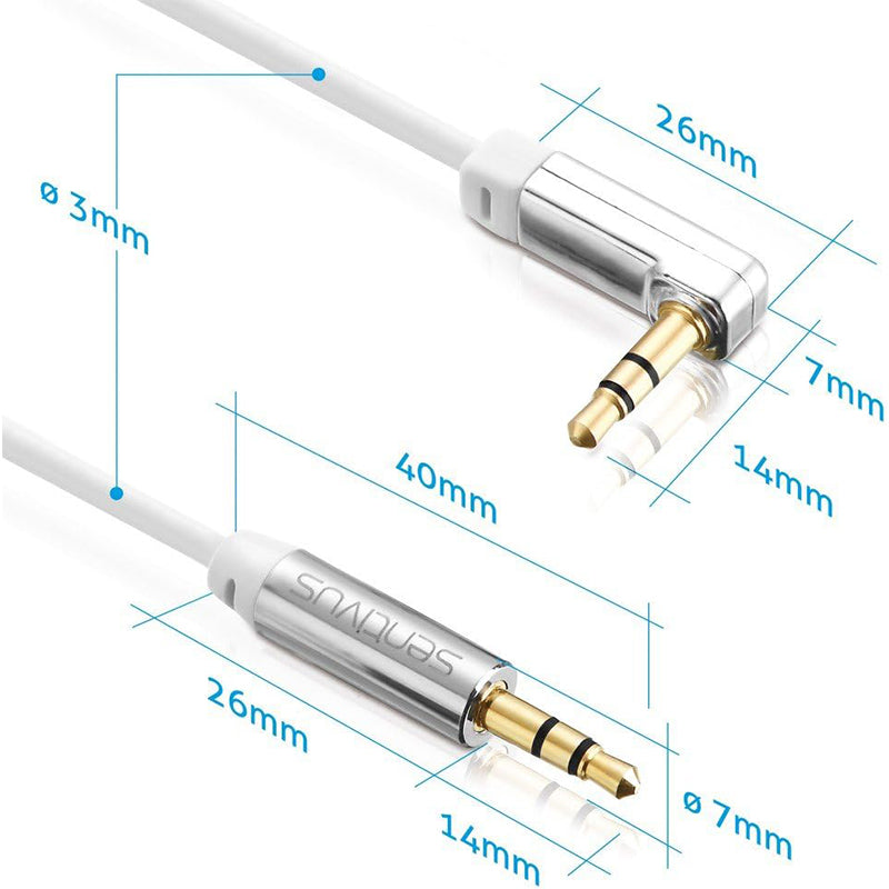 Cablu Audio 3.5 Tata - Tata 3.0m cu AUX