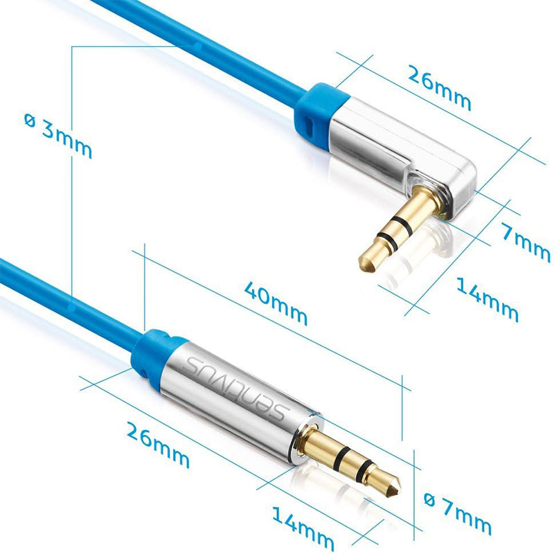 Cablu Audio 3.5 Tata - Tata 5.0m cu AUX
