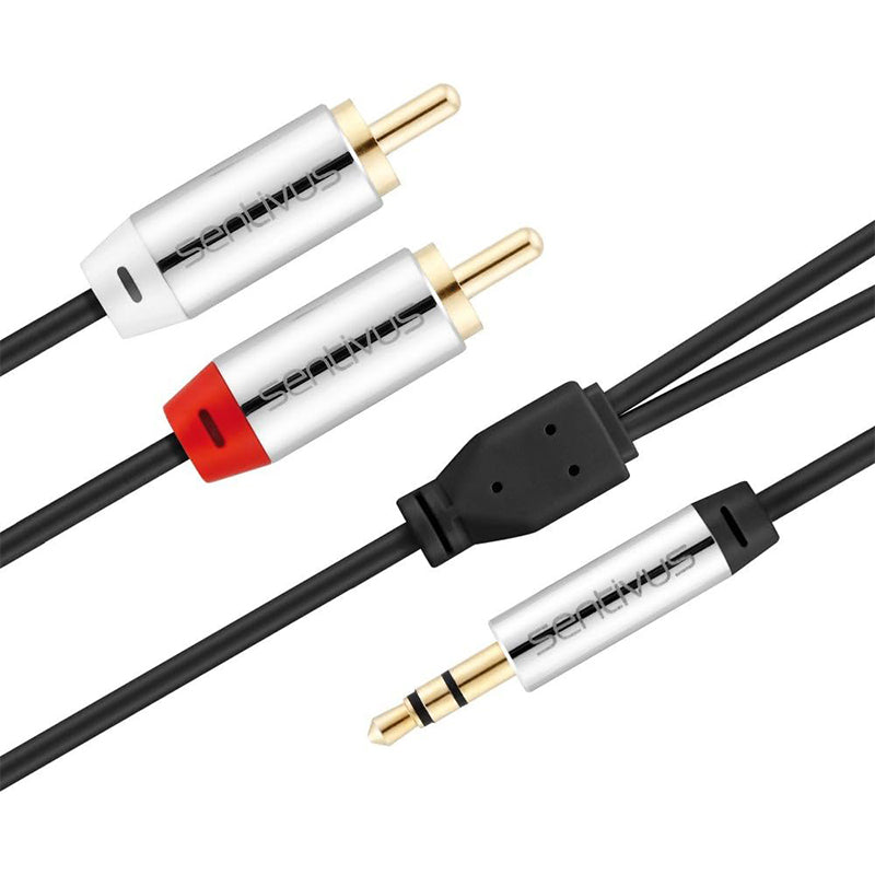 Cablu Audio 3.5 Tata - 2xrca Tata