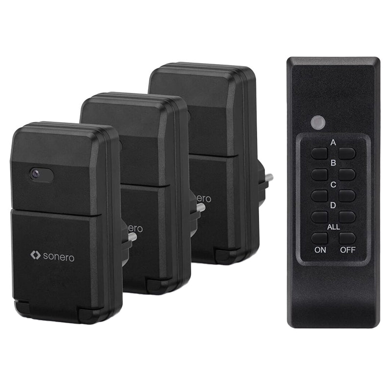 Set 3 Prize pentru Exterior cu Telecomanda cu Rezistenta la Apa