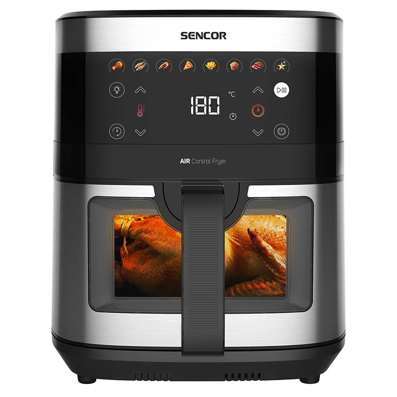 Friteuza Aer Cald Airfryer 9l Sencor cu afisaj LED