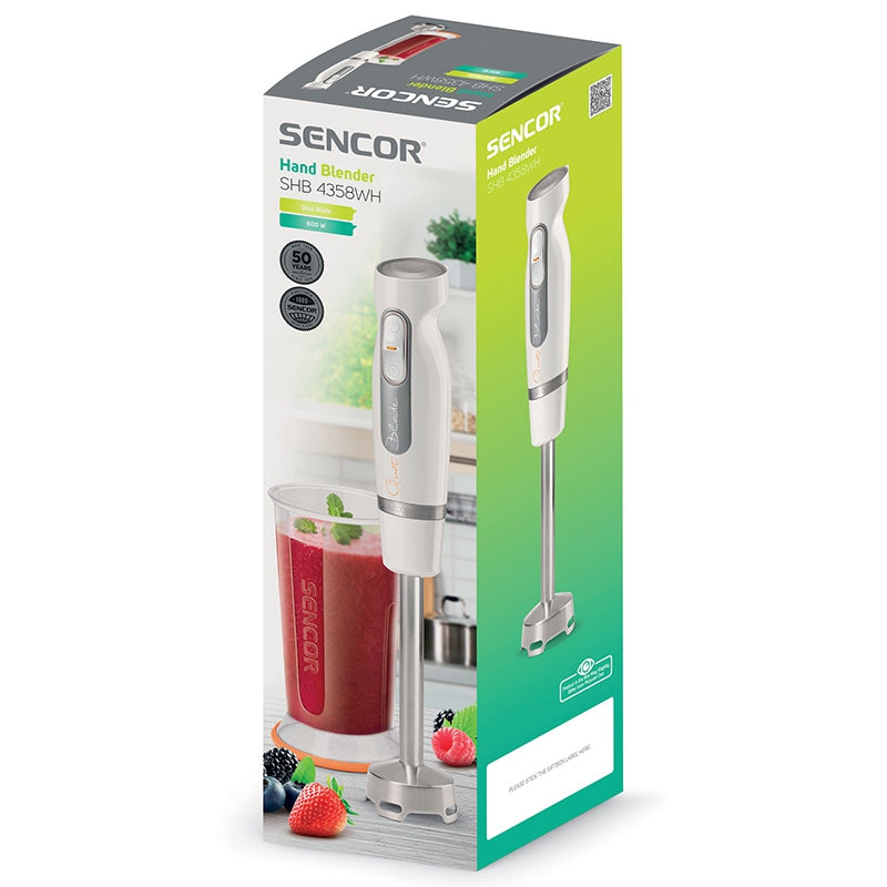 Blender de Mana 2 Viteze Alb Sencor cu DAB+