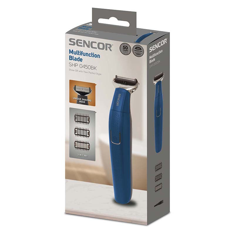 Aparat de Ras Multifunctionat Sencor cu DAB+, baterie 500 mAh si USB