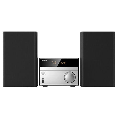 Mini Sistem Audio Cd MP3 Cd-r 2x15w Sencor cu Bluetooth, radio FM, afisaj LED si baterie reincarcabila