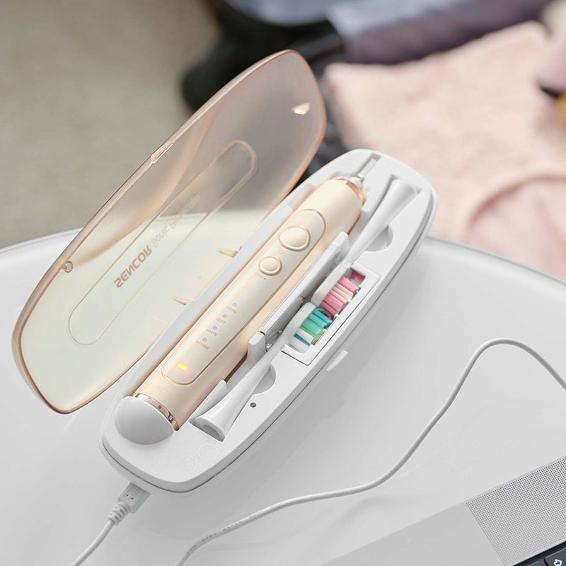 Periuta Electrica Sonica cu baterie reincarcabila, USB si Rezistenta la Apa