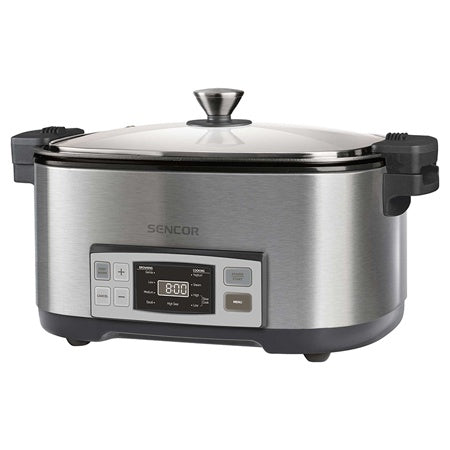 Slow Cooker 6l Sencor cu DAB+