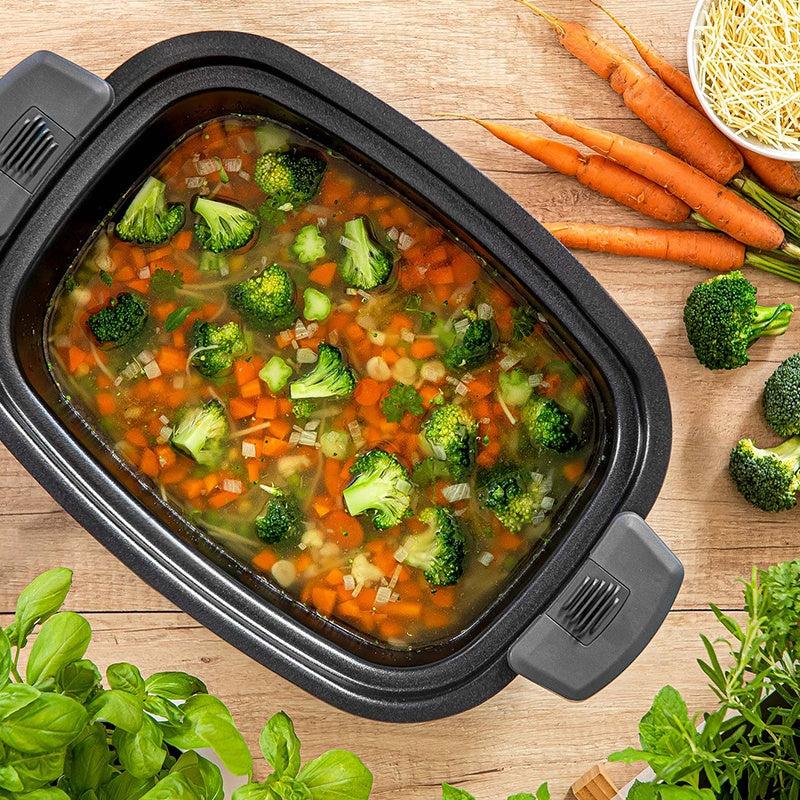 Slow Cooker 6l Sencor cu DAB+