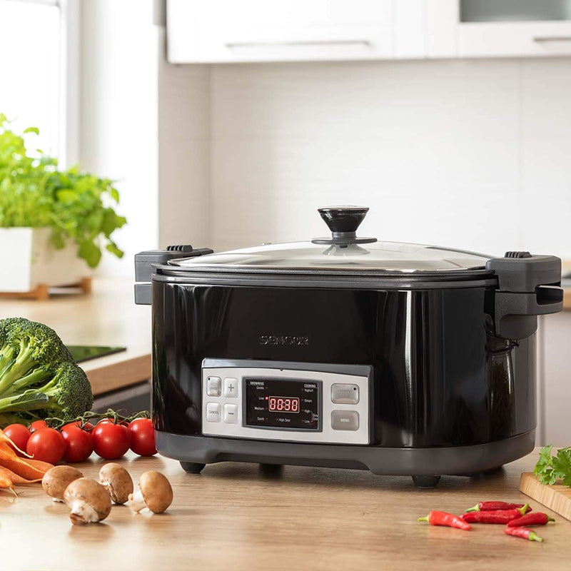 Slow Cooker 6l cu DAB+