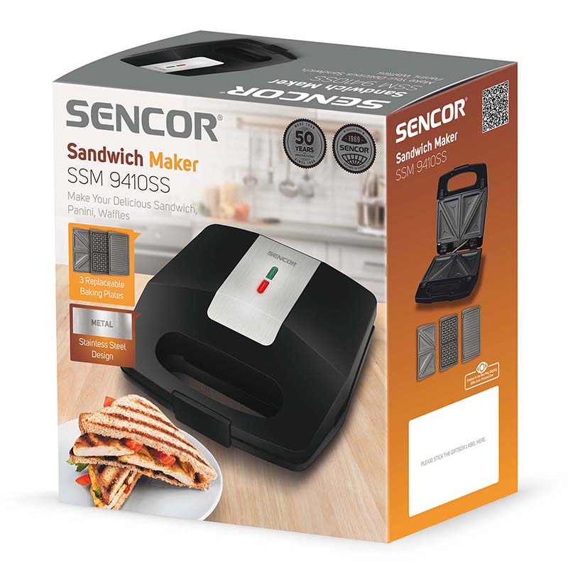 Sandwich Maker 3 in 1 Sencor
