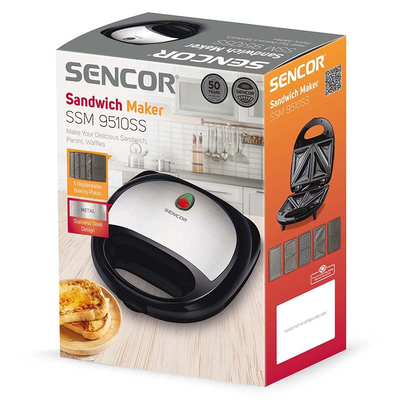 Sandwich Maker 5in1 Sencor