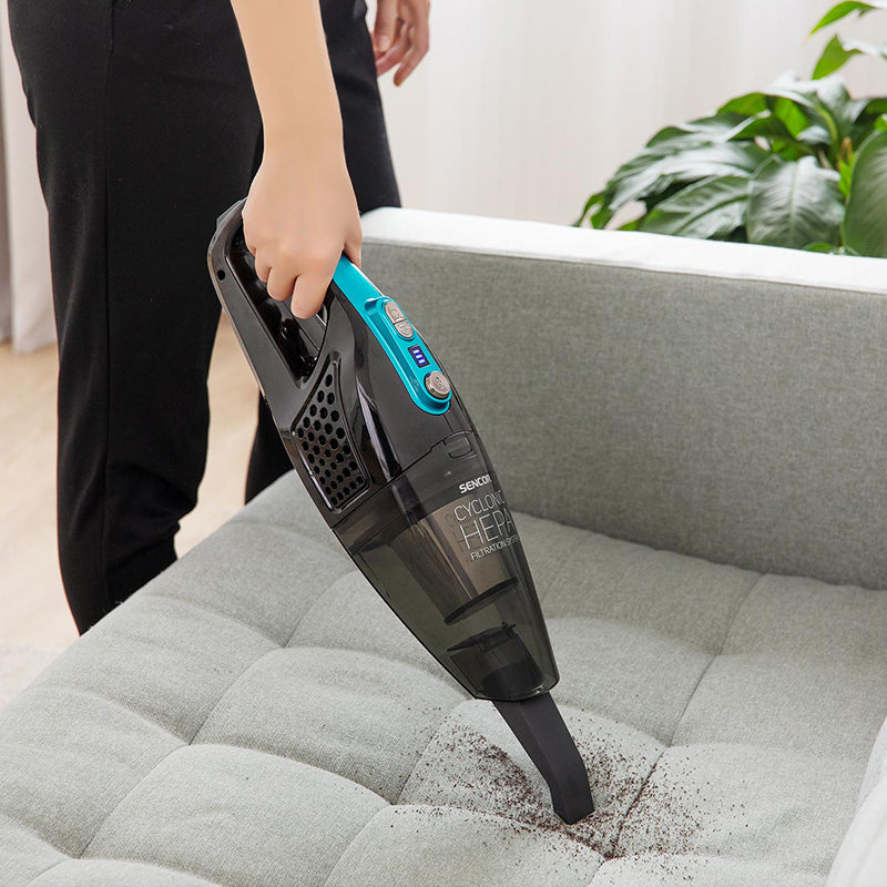 Aspirator Vertical 3 in 1 Sencor cu afisaj LED si baterie 2200 mAh