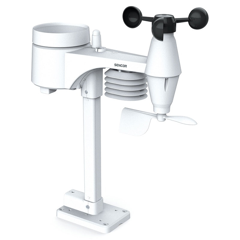 Statie Meteo Profesionala WiFi Senc Sws 9898 cu Internet WiFi si baterie reincarcabila