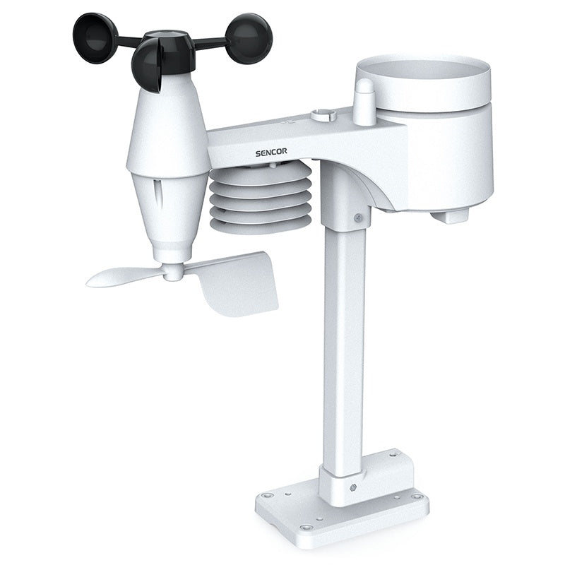 Statie Meteo Profesionala WiFi Senc Sws 9898 cu Internet WiFi si baterie reincarcabila