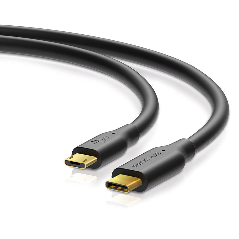 Cablu 2.0 Tata Micro - Tata C cu USB