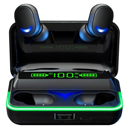 Casti 5.0 Sn- Rebel E 10 cu Bluetooth, afisaj LED, baterie 800 mAh si USB