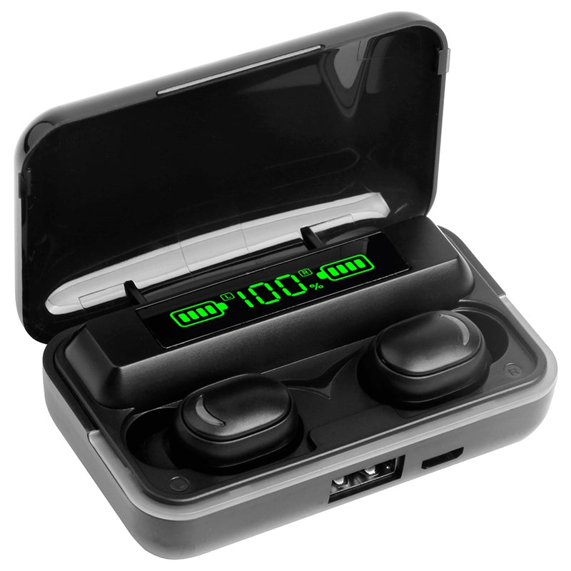 Casti 5.0 Sn- Rebel E 10 cu Bluetooth, afisaj LED, baterie 800 mAh si USB