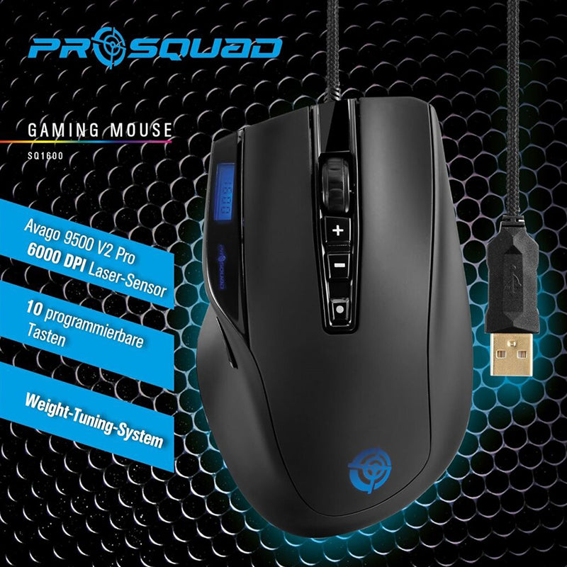 Mouse Gaming 6000DPI Prosquad