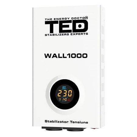 Stabilizator Tensiune Automat 1000va Perete Ted cu alarma