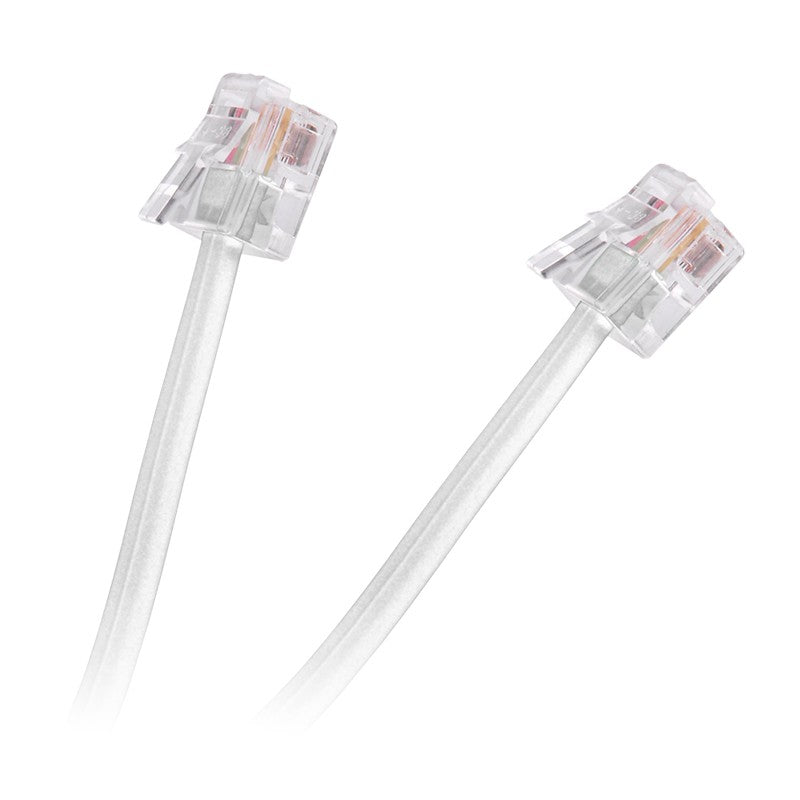 Cablu Telefon Extensie Alb 5m Tel 0033f-5