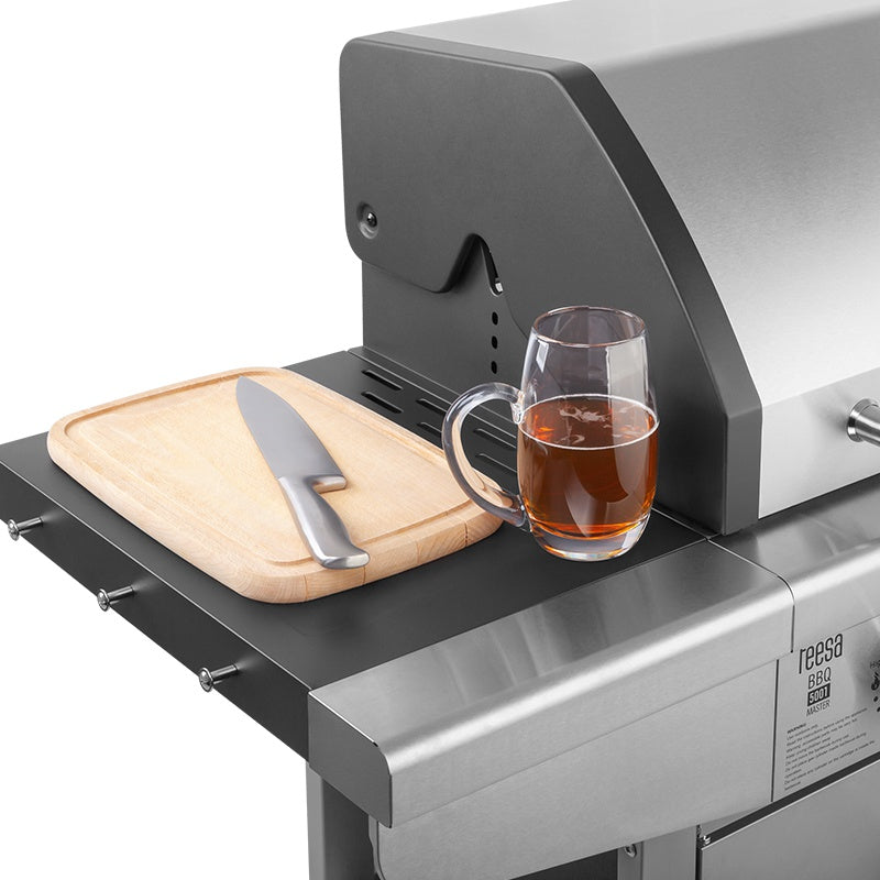 Grill Gaz 5 Arzatoare Master Grill Teesa Bbq 5001 cu DAB+